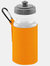 Quadra Water Bottle and Holder (Orange) (One Size) - Orange