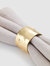 The Abigail Brass Napkin Ring Set