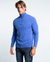 Bradley Cashmere Quarter Zip Sweatshirt - Light Blue