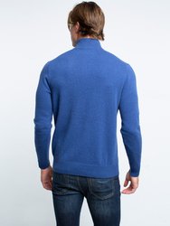 Bradley Cashmere Quarter Zip Sweatshirt