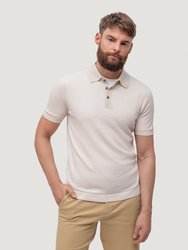 Cashmere & Linen Polo Shirt
