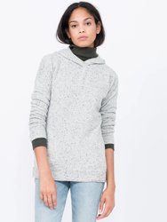 Chandra Cashmere Hoodie - Frost