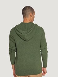 Full Zip Cashmere Hoodie