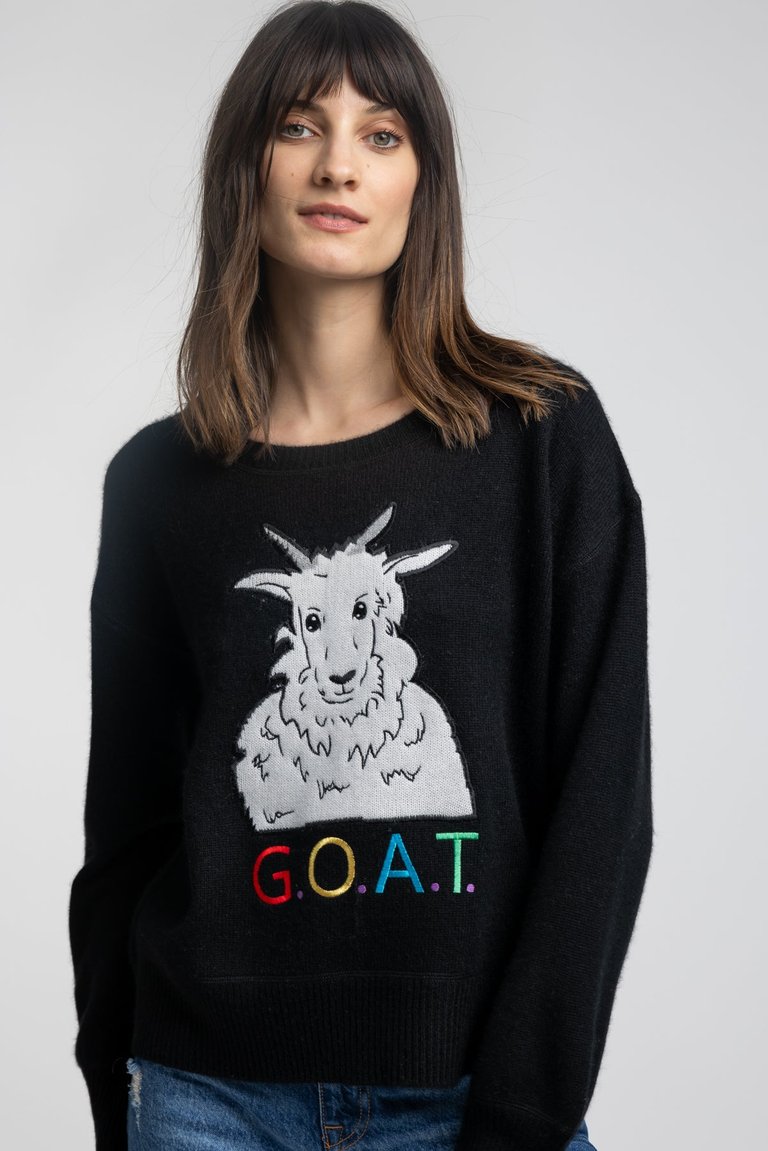 G.O.A.T. Cashmere Sweater - Black