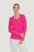 Knit Cashmere Sweater - Hot Pink