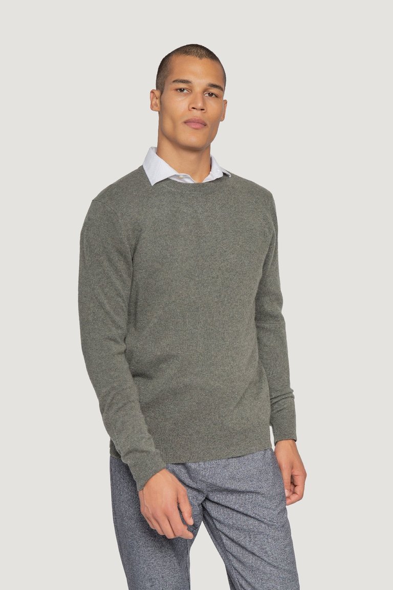 Liam Cashmere Crewneck Sweater