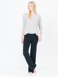 Lounge Cashmere Yoga Pant - Black