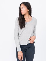 Lucille Knit Jersey With Cashmere Elbow Pads