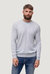 Men Cashmere & Linen Classic Crew Neck Sweatshirt - Menthol