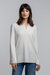 Polo Tunic Cashmere Sweater - Ivory