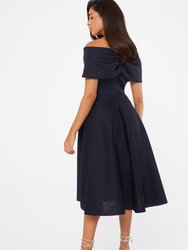 Bardot Skater Midi Dress