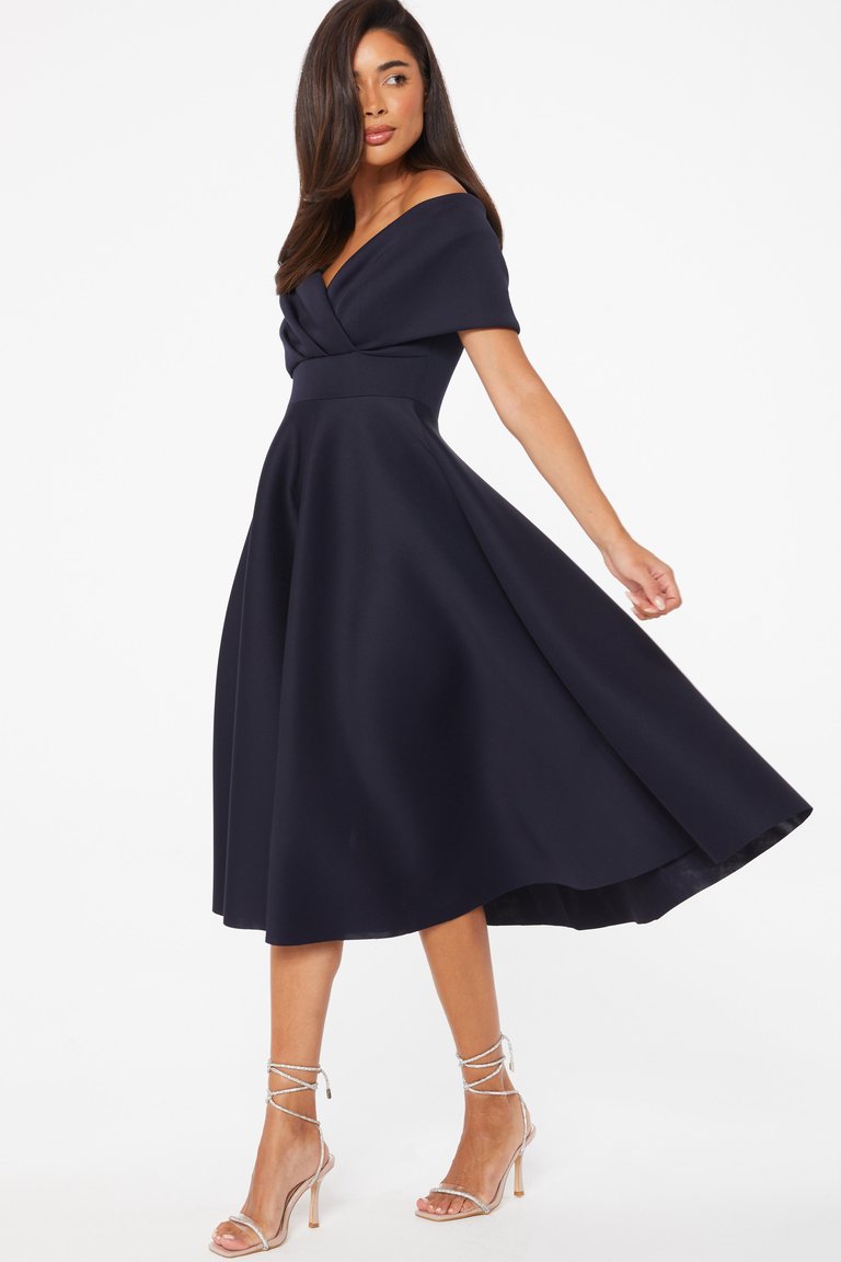 Bardot Skater Midi Dress