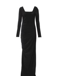 Brillo Long Sleeve Maxi Dress