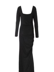 Brillo Long Sleeve Maxi Dress