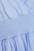 Chiffon Glitter Tier Layer Midi Dress - BLUE