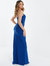 Ity Cowl Maxi Dress - BLUE