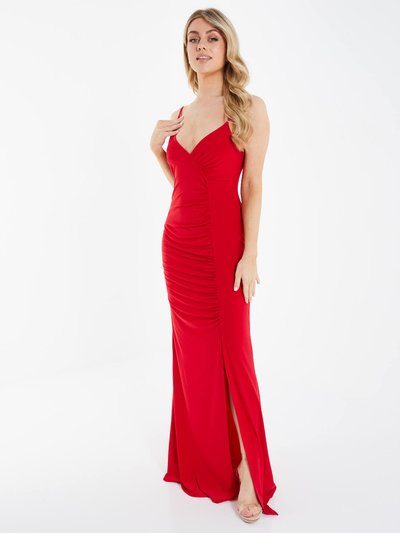 Quiz Ity Ruched Maxi Dress product