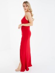 Ity Ruched Maxi Dress
