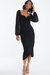 Long Sleeve Midi Dress