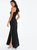 One-Shoulder Bow Detail Maxi Dress