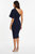 One-Shoulder Ruched Midi Dress
