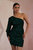 One-Shoulder Sequin Bodycon Dress