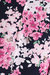Plus Size Floral Print Midi Dip Hem Dress