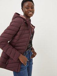 Ruby Lightweight Puffer Jacket - Dark Purple