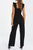 Scuba Crepe Chain front Frill Jumpsuit