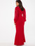 Sweetheart Neckline Split Leg Maxi Dress