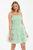 Tulle Tiered Mini Dress - Sage