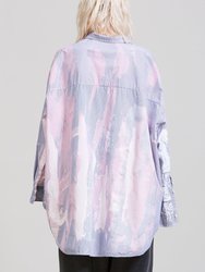 Bleached Drop Neck Shirt