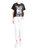 Boy Straight Jeans In Bale White - Bale White