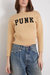 Punk Cotton Sweater - Beige