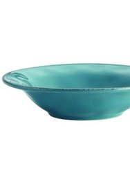 57249 10 in. Cucina Dinnerware Round Serving Bowl - Agave Blue