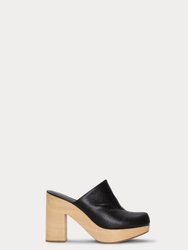 Dakota Clog - Black - Black