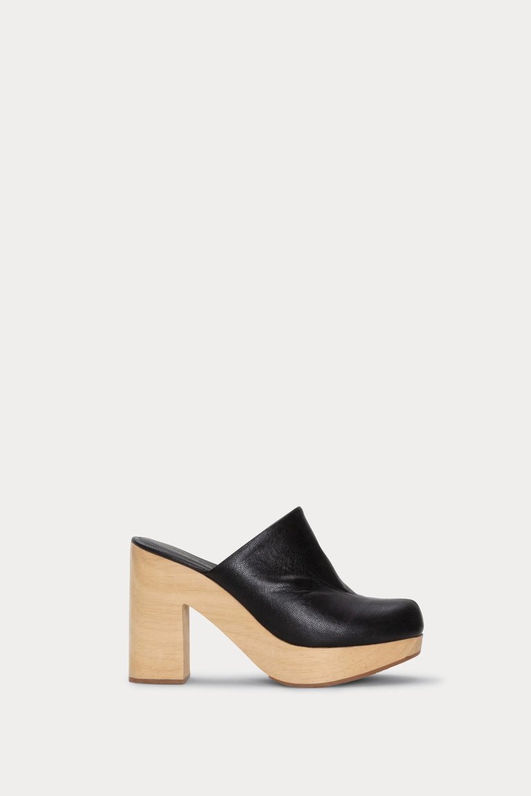 Dakota Clog - Black - Black