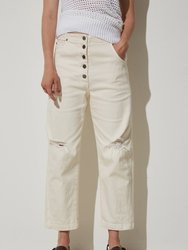 Wilkes Pant - Dirty White  - Dirty White