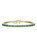 14k Gold Plated With Colored 3mm Cubic Zirconia Tennis Bracelet - Emerald Green