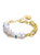 GigiGirl Kids 14k Gold Plated Bracelet With Freshwater Pearls And Beads - Gold