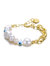 GigiGirl Kids 14k Gold Plated Bracelet With Freshwater Pearls And Beads - Gold