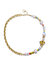 GigiGirl Kids 14k Gold Plated Multi Color Beads With Freshwater Pearls And A Butterfly Charm Necklace - Multi-Color