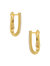 GigiGirl Teens "U" Small Hoop Earrings For Teens