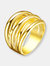 Gold Plated ModernRing - Gold