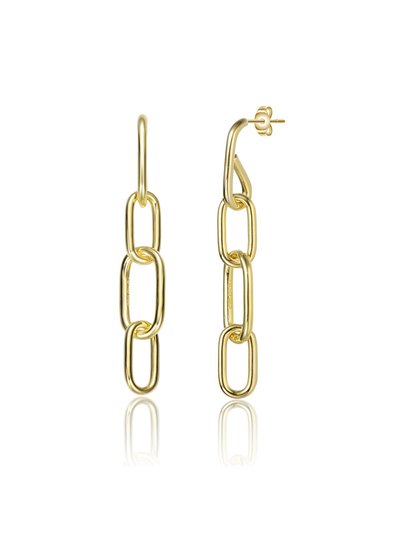 Rachel Glauber Rachel Glauber 14k Gold Plated Chain Drop Earrings product