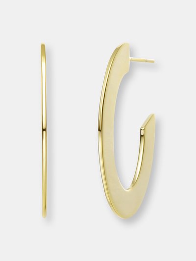 Rachel Glauber Rachel Glauber 14k Gold Plated Open Hoop product