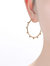 Rachel Glauber 14k Gold Plated Open Hoop