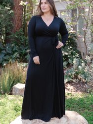 Harlow Wrap Dress - Plus Size