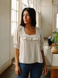 Linen Dorothy Top