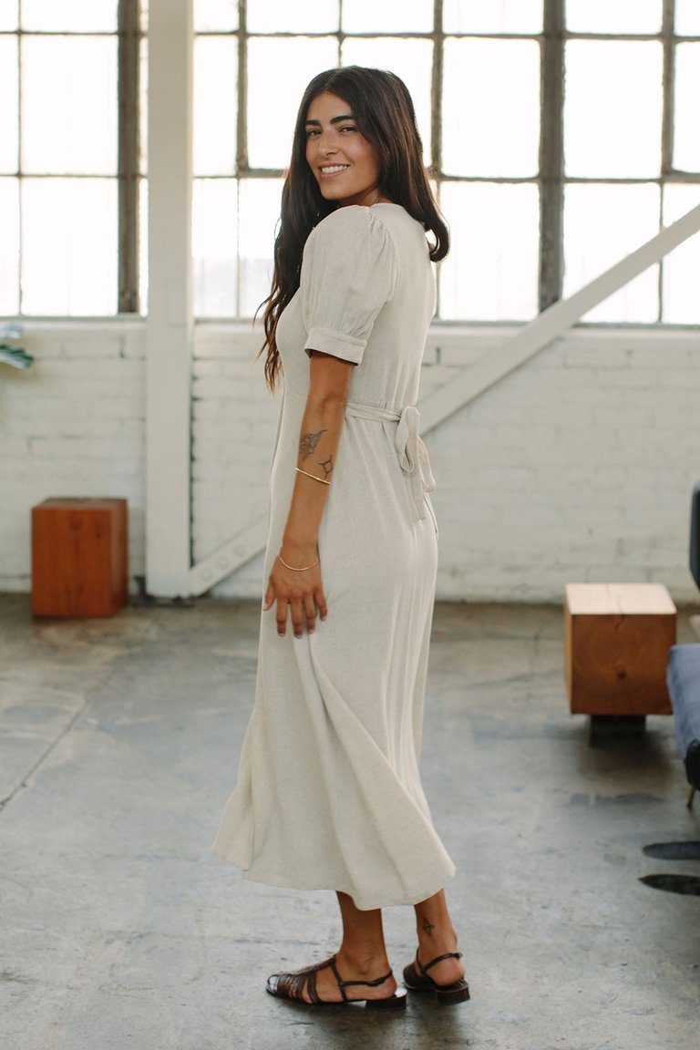 Linen Piper Dress